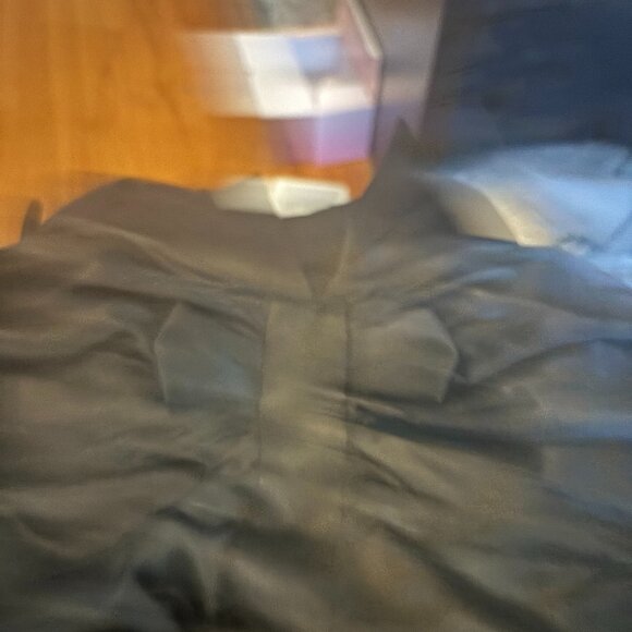 Vintage Strapless Black Silk Nicole Miller LBD - Picture 5 of 5